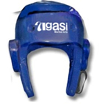 Taekwondo Head Guard Dipped Foam Blue